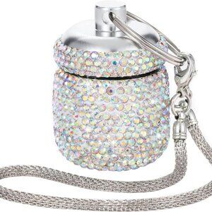 Pill Box Diamond Small Pill Organizer Medication Box Medicine Purse Accessory